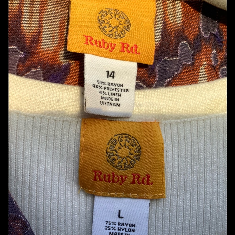 Ruby Rd 2 Piece Jacket With.Matching Tunic - image 3